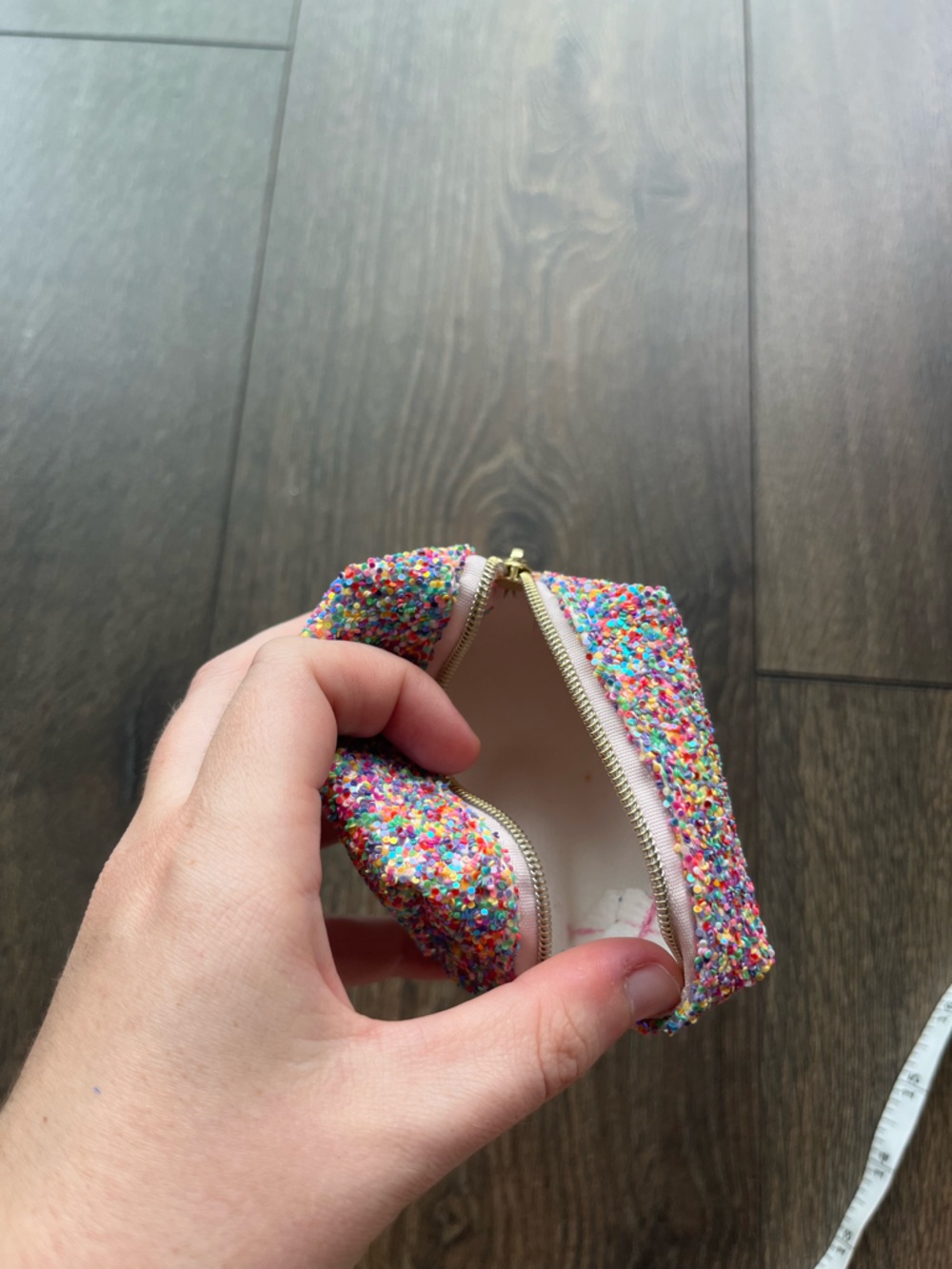 Pinch Multicolor Mini Textured Pouch - Picture 5 of 7